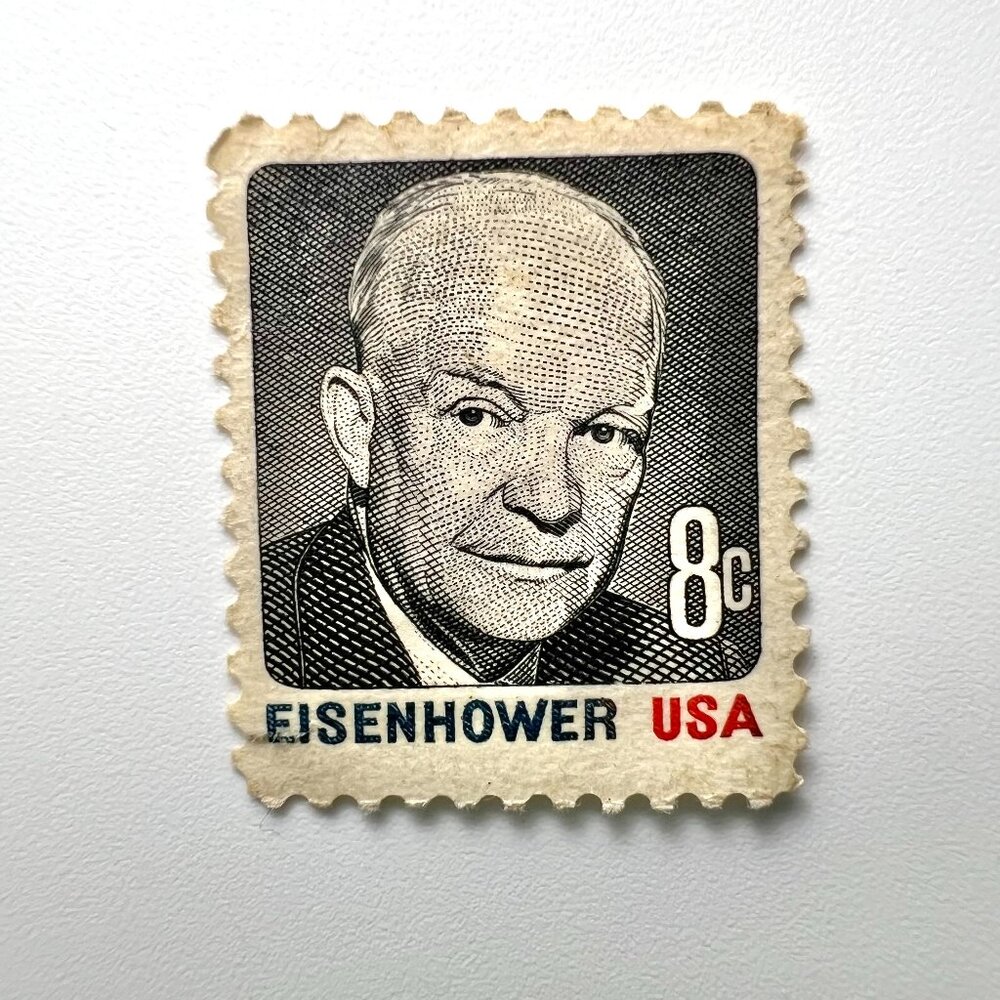 EISENHOWER 8 CENT USA‎ MINT STAMP UNUSED